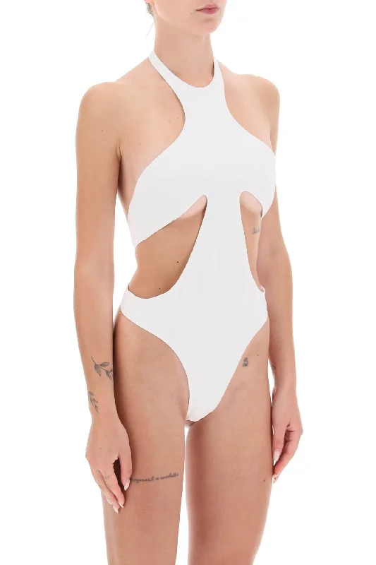 one-piece swimsuit with cut-outs