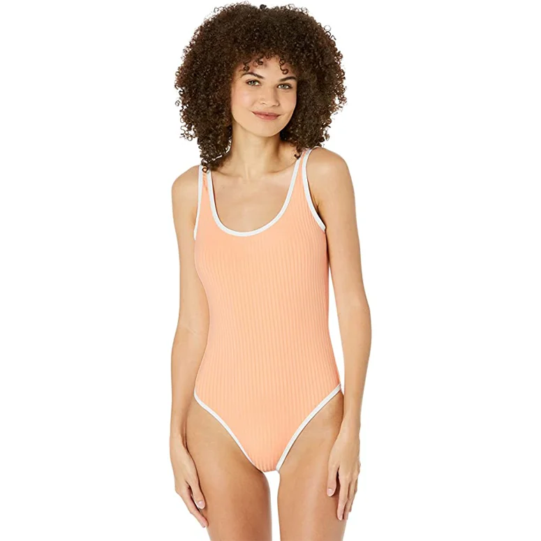 Premium Surf Cheeky Coverage One Piece Swimsuit