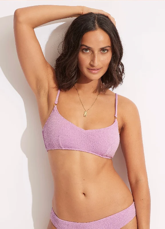 Sea Dive Bralette - Lilac