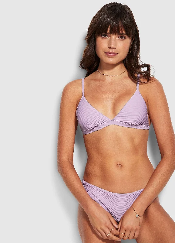 Essentials Fix Tri Bra  - Lilac