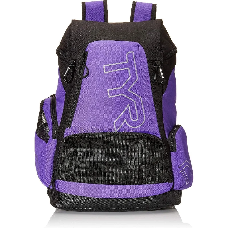 TYR Alliance 45L All Swimming Equipment Backpack, Purple