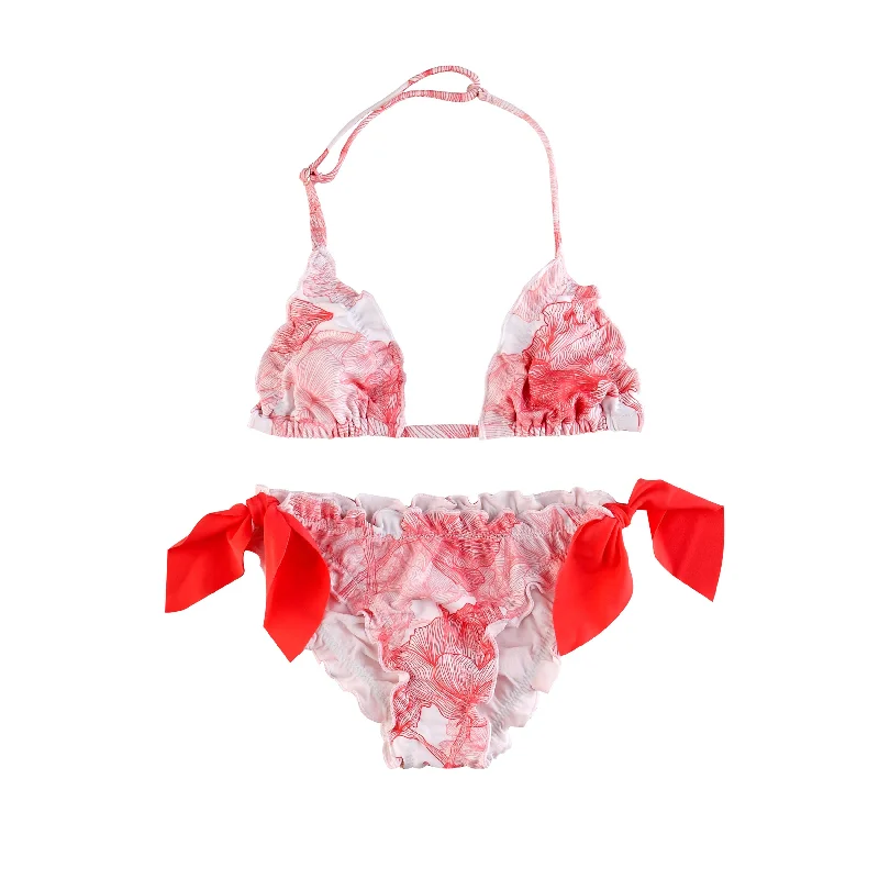 GIRL'S FROU FROU BIKINI ADELE FLOWERS