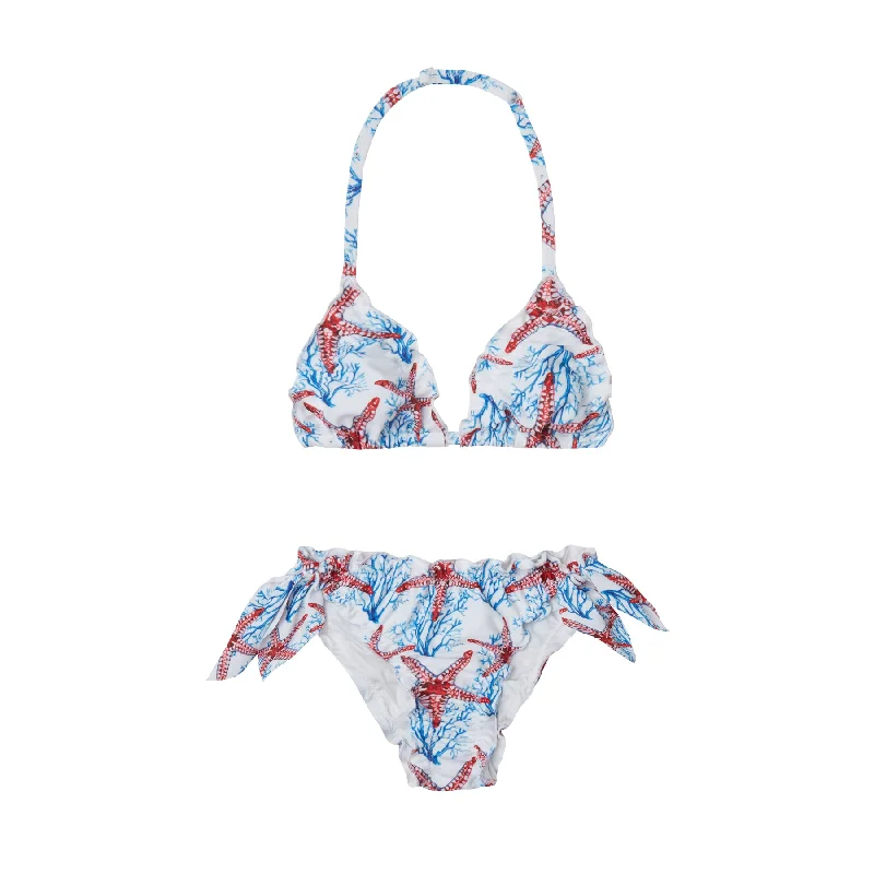 GIRL'S FROU FROU BIKINI ASTERIAS RED