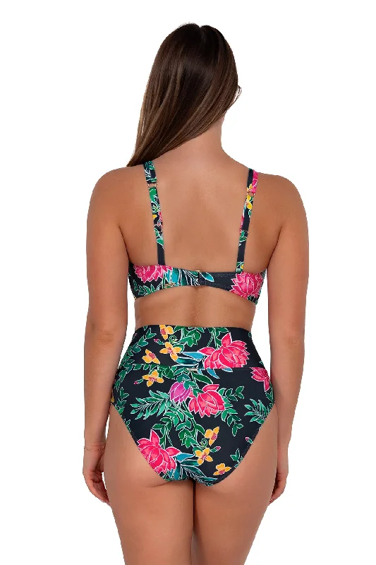 Sunsets Twilight Blooms Hannah High Waist Bottom