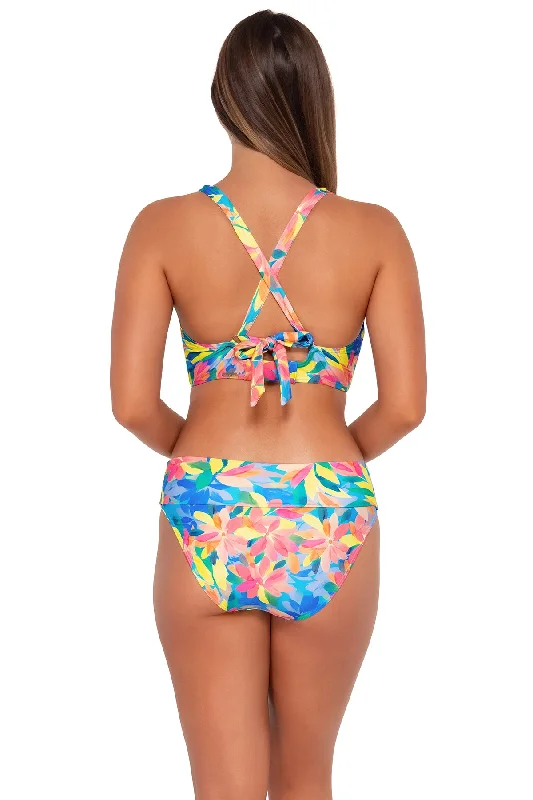 Sunsets Shoreline Petals Hannah High Waist Bottom