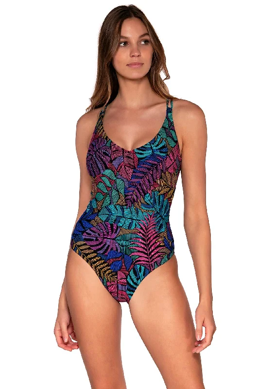 Sunsets Panama Palms Veronica One Piece