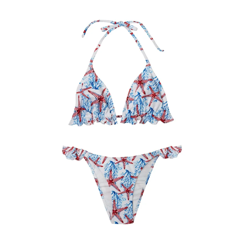 WOMEN'S FROU FROU BIKINI ASTERIAS RED