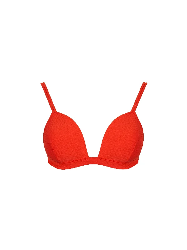 The One80 Bra - Grapefruit (Embossed)