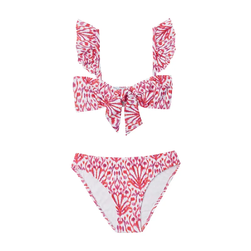 GIRL’S TIE KNOT BIKINI IKAT