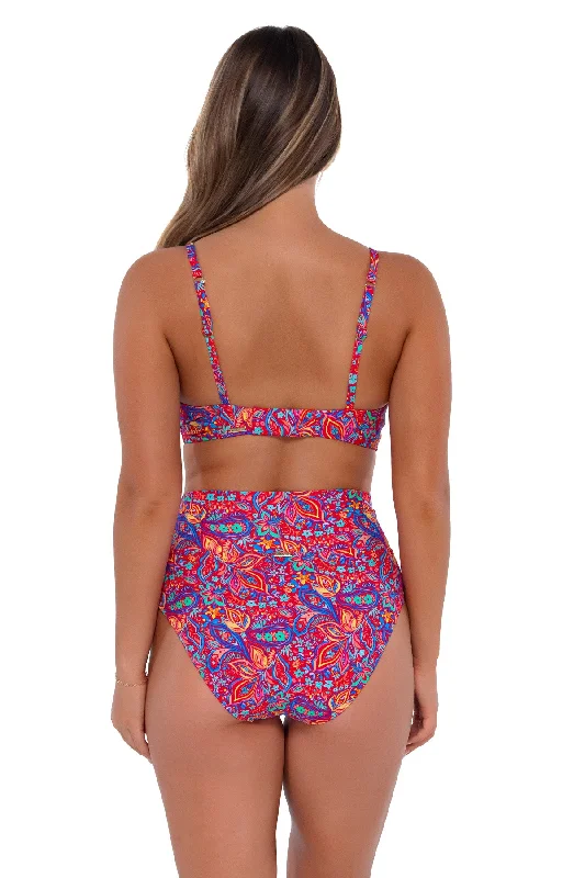 Sunsets Rue Paisley Hannah High Waist Bottom