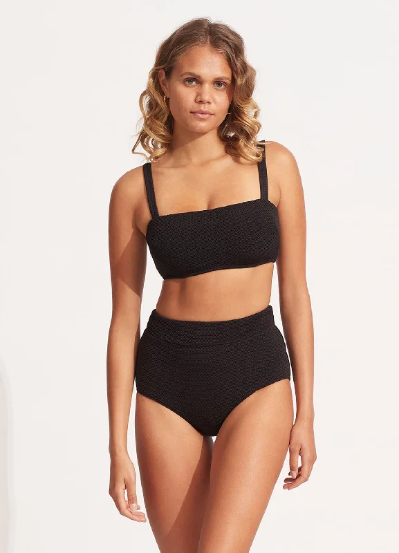 Sea Dive High Waisted Pant - Black