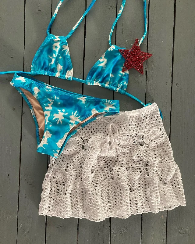 Ocean Blue Classic Bikini Bottom