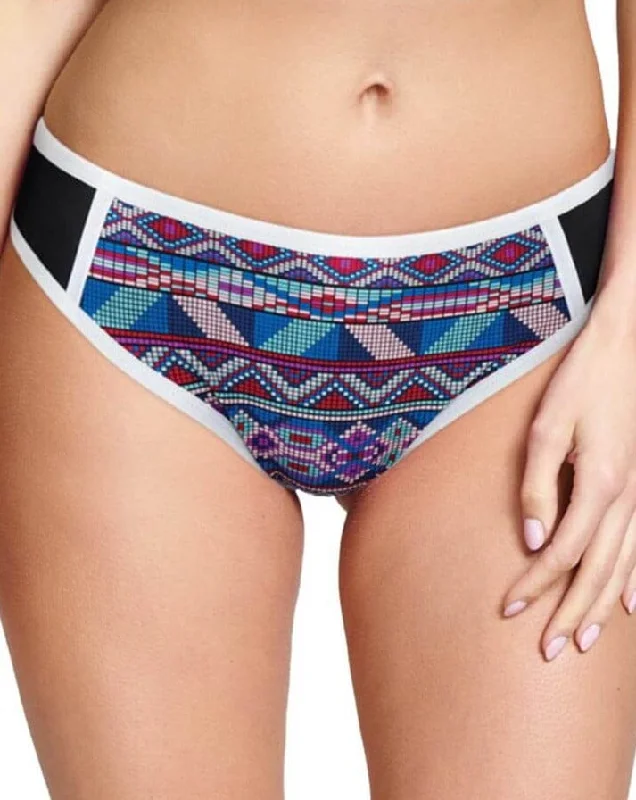 Panache Swimwear Ayanna Classic Pant - Blue Multi