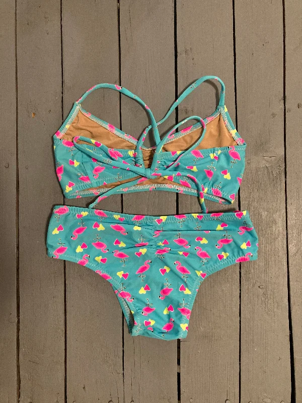 Flamingo Print Wide Classic Bottom