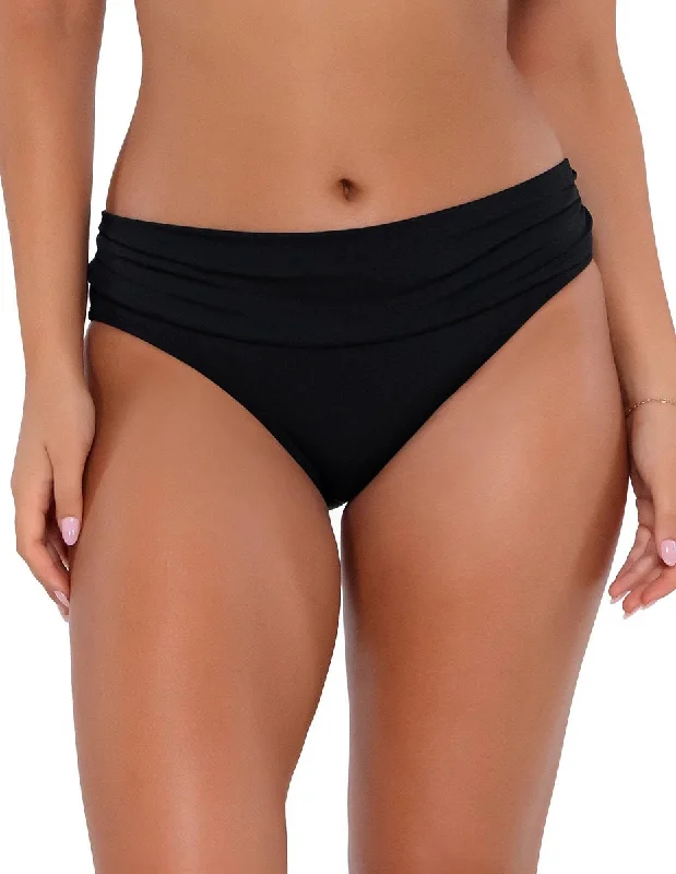 Sunsets Swimwear Unforgettable Black Hipster Bikini Bottom 27B