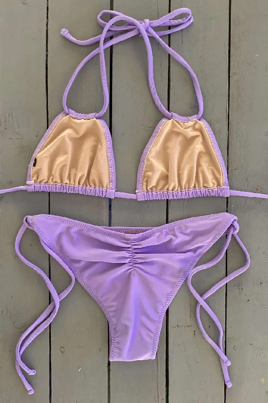 Lavender Spaghetti Bikini Bottom