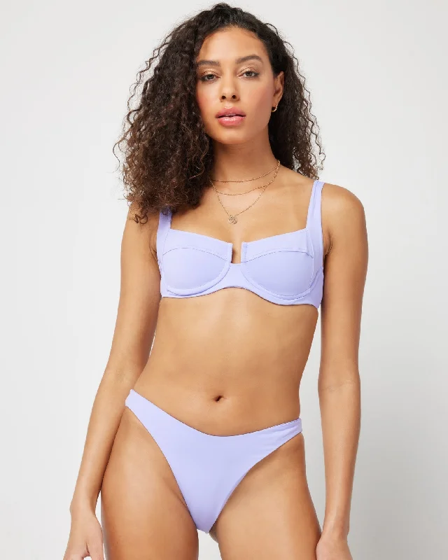 Camellia Bikini Top - Wisteria