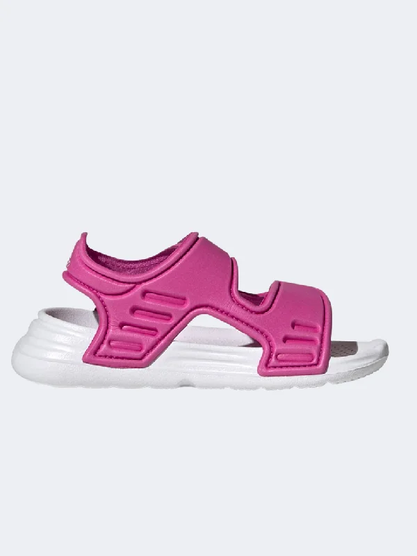 Adidas Altaswim Ps-Girls Swim Sandals Pink