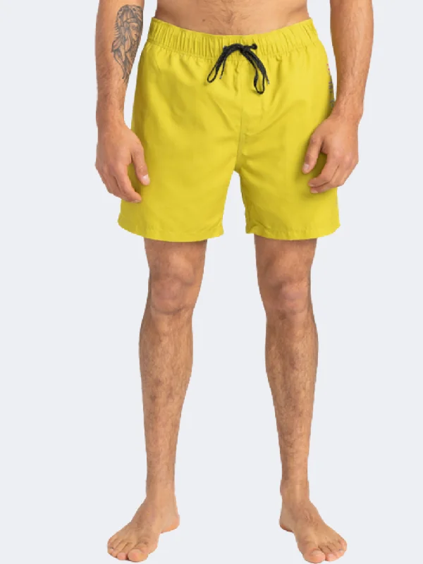 Billabong All Day Heritage Layback Men Beach Swim Short Yellow