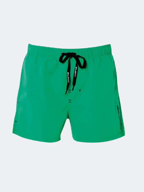 Blue Point Solids' Men Beach Swim Short Green