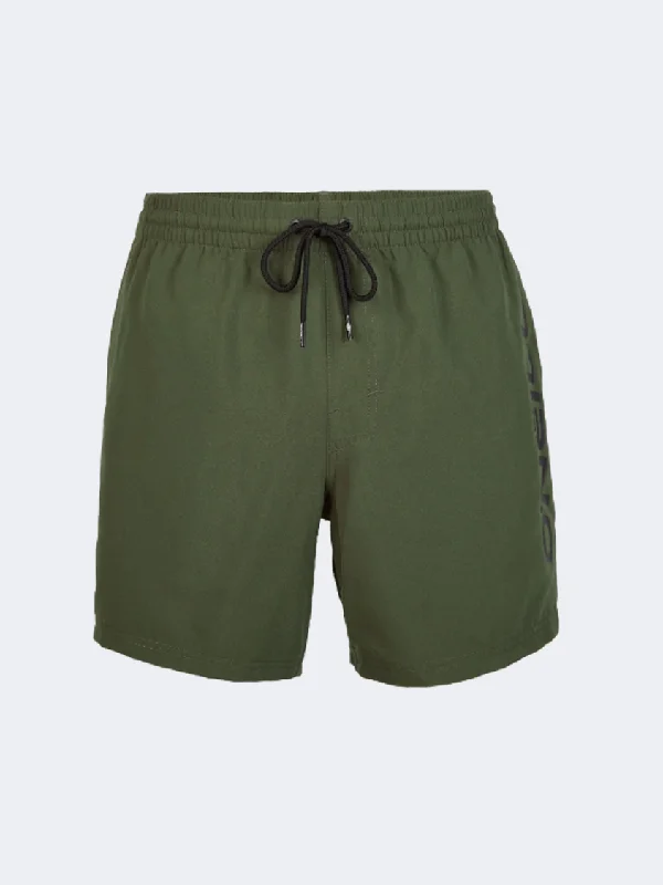 O'Neill Cali 16 Men Beach Swim Short Dark Green