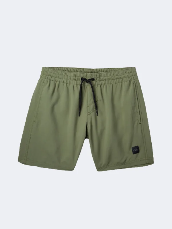 O'Neill Cali Hybrid 13' Boys Beach Swim Short Deep Green