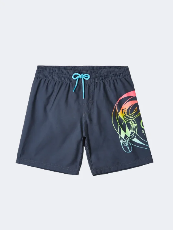 O'Neill Circle Surfer 14' Boys Beach Swim Short Navy