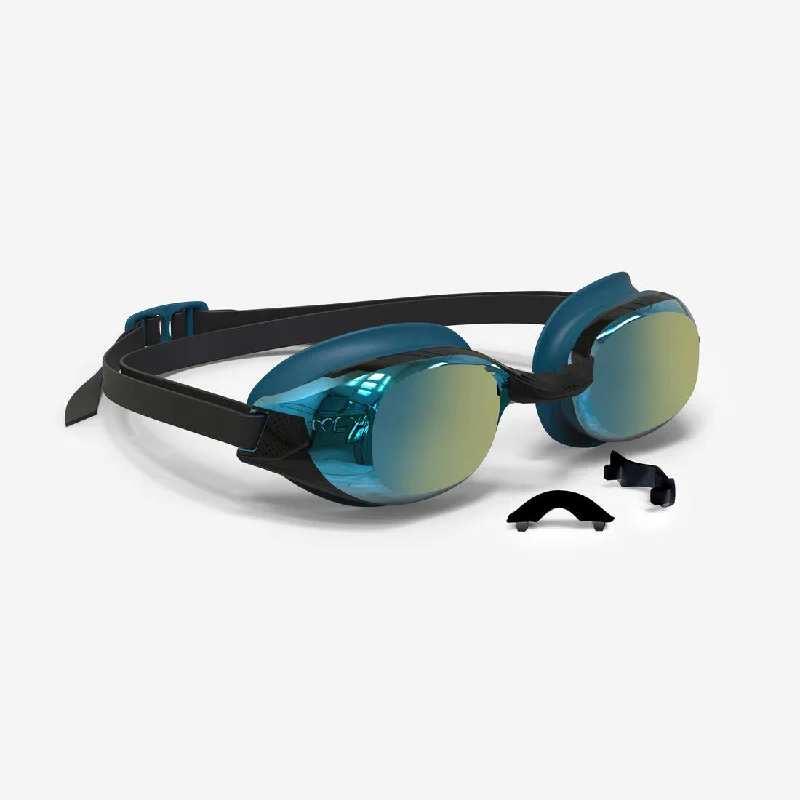 Swimming goggles BFIT - Mirrored lenses - One size