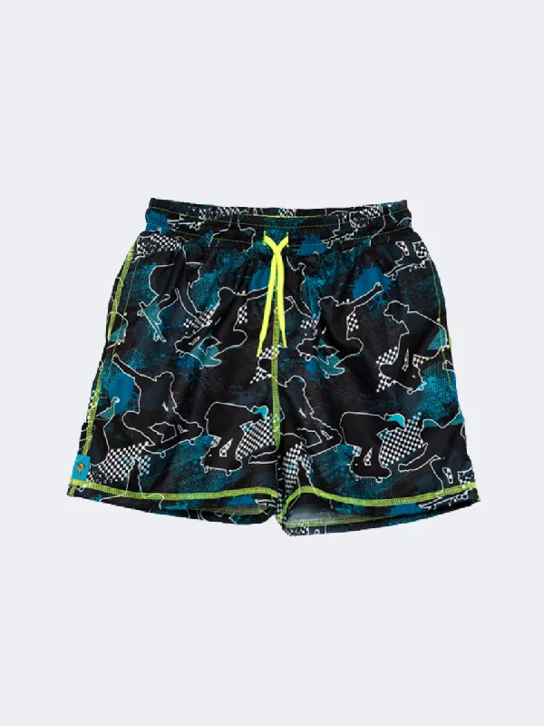 Tortue Bermudas Kids-Boys Beach Swim Short  Multicolor