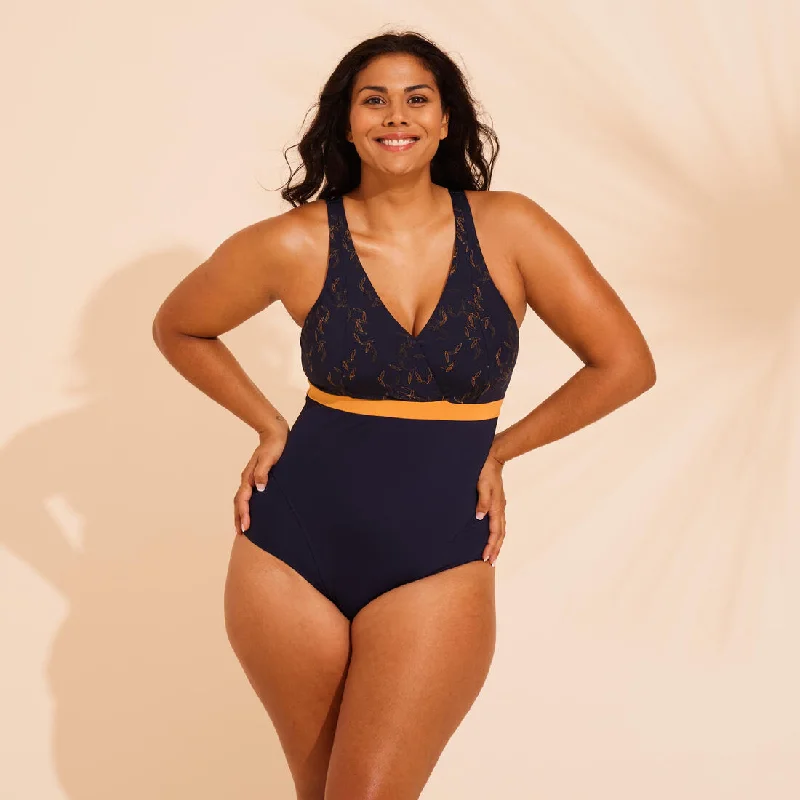 Women's Aquafitness 1-piece swimsuit Mia D/E Cup