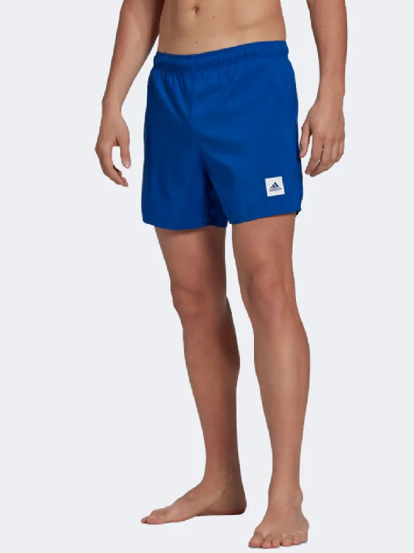 Adidas Short Length Solid Men Swim Swim Short Royal Blue