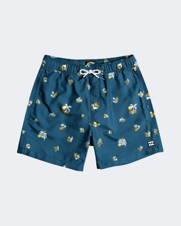 Billabong Salty 14" Boys Beach Swim Short Navy