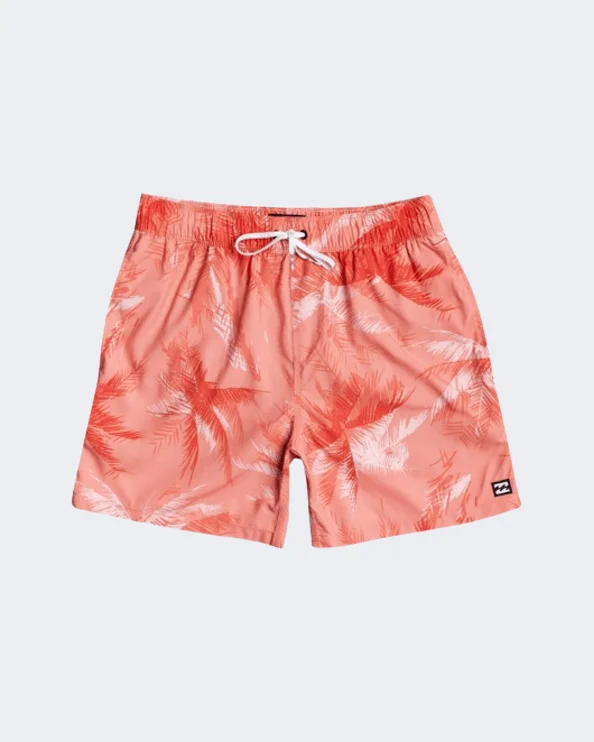 Billabong Sundays Men Beach Swim Short Warm Red