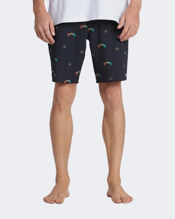 Billabong Sundays Mini Pro 19" Men Beach Swim Short Black S1Bs34Bip0-0019