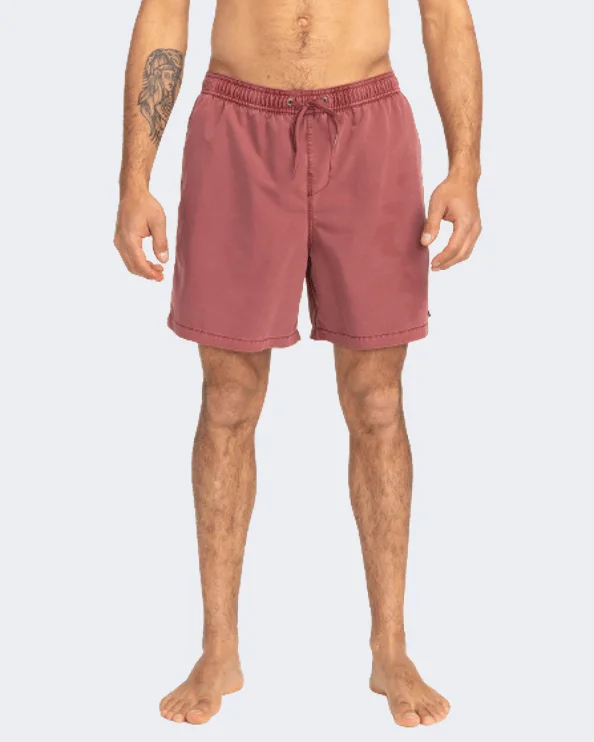 Billabong Wasted Times Men Beach Swim Short Rose Dust