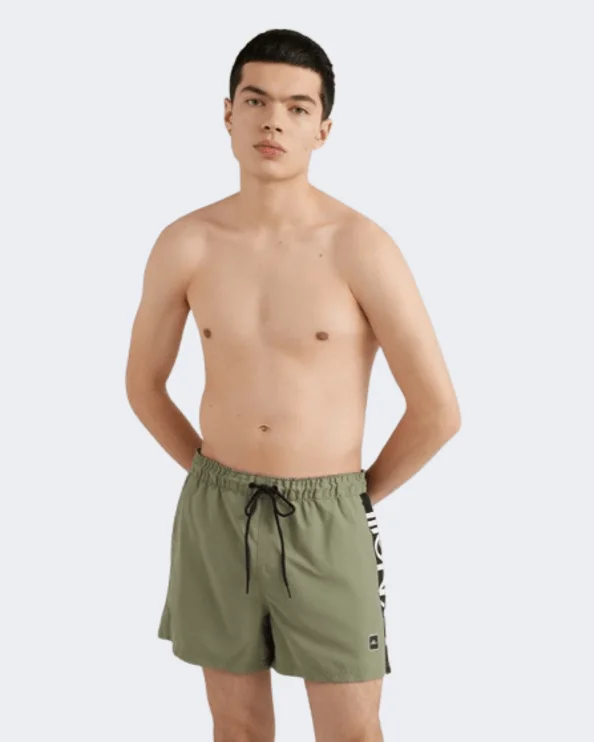 O'Neil Cali Panel 14" Men Swim Short Beach Lichen Green 2800043-16011