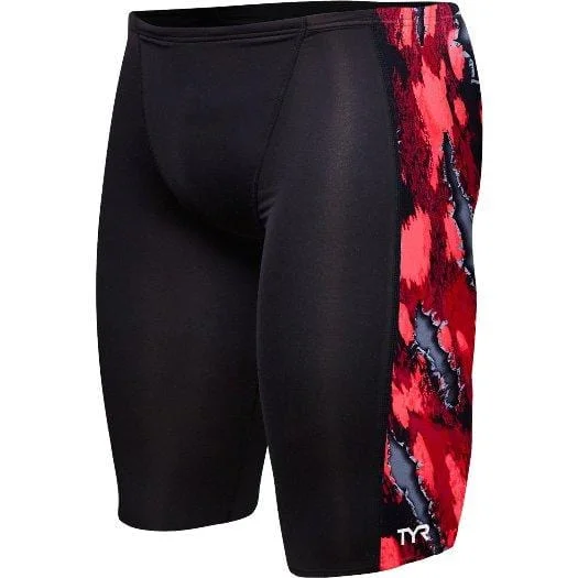 Tyr Brandello Hero Splice Jammer Men Swim Swim Tight Red