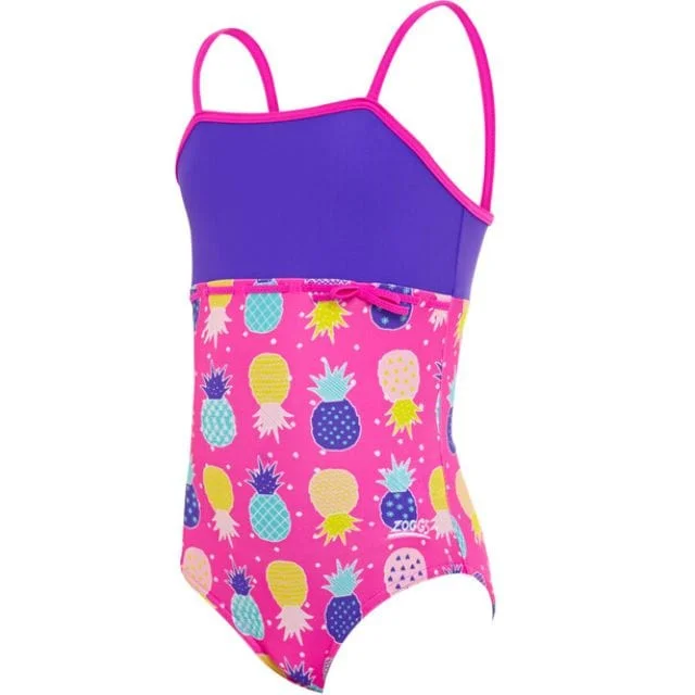 Zoggs Pine Crush Classicback Girls Swim Monokini Multicolor 5046200